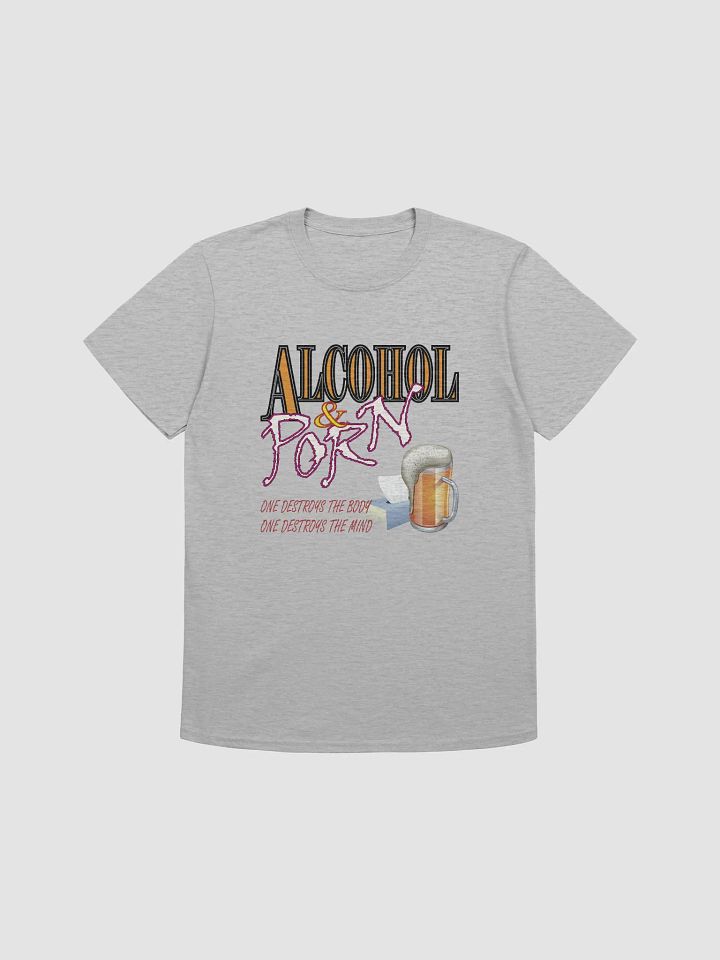 Alcohol & Porn - Gildan Unisex Softstyle T-Shirt product image (2)