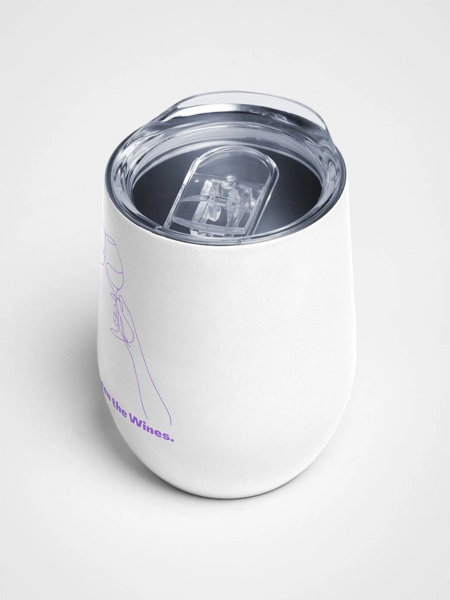 Wine Tumbler "Read Between the Wines" Purple product image (3)