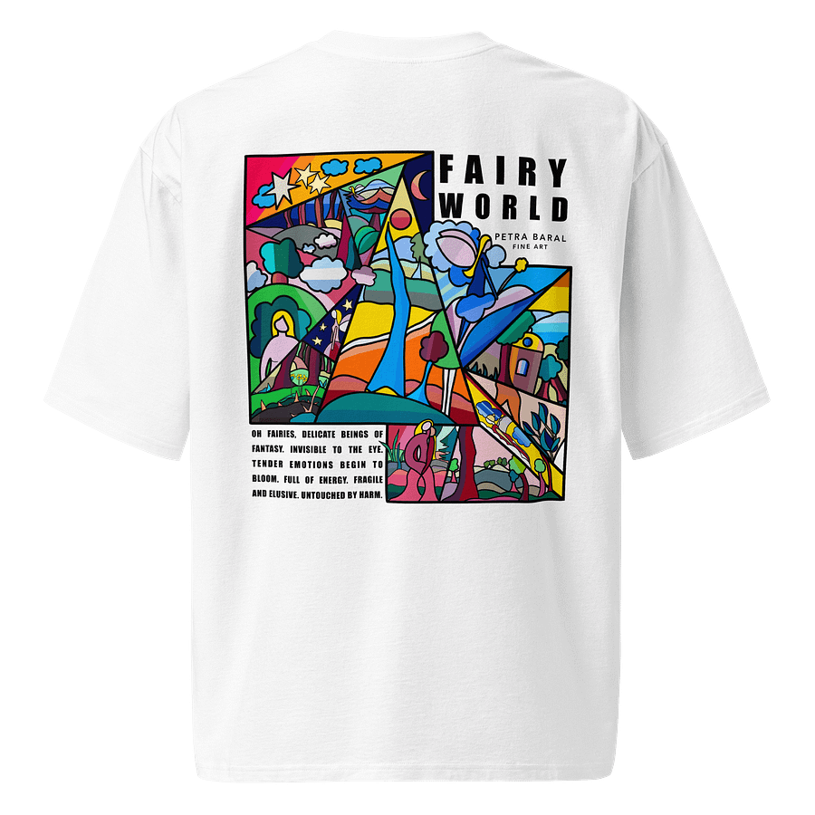 Fairy World Remixed Oversized Tee product image (1)