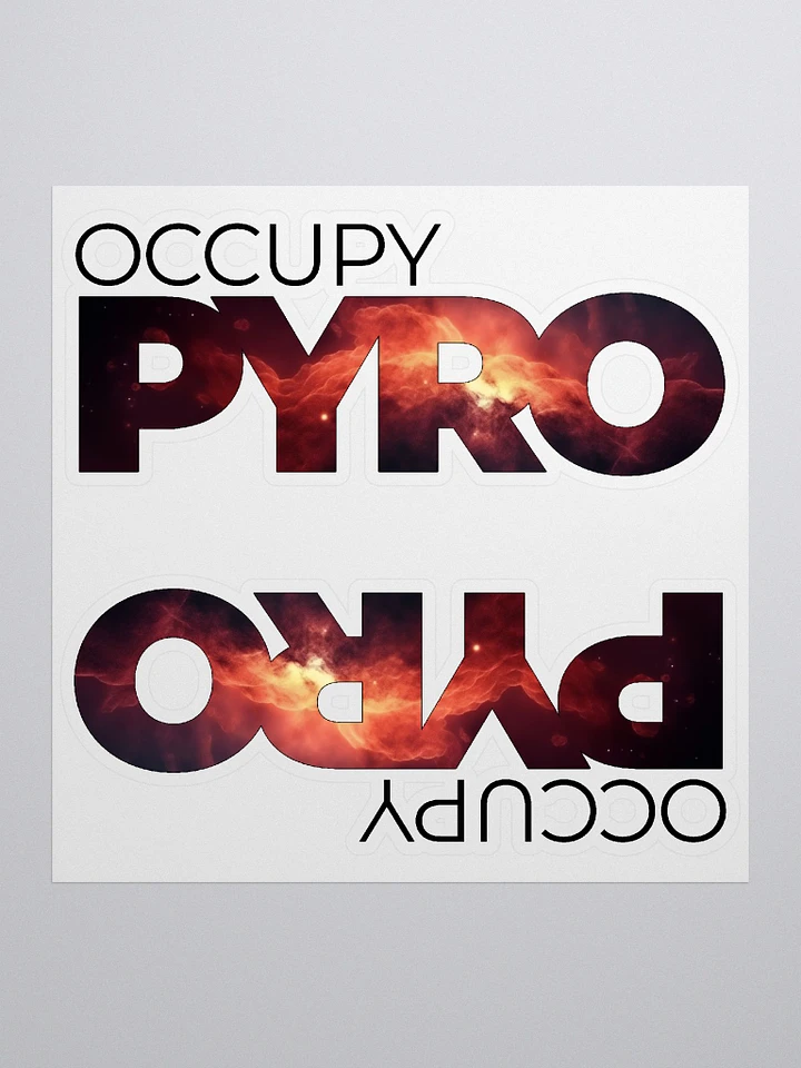 Occupy Pyro Sticker Twin Pack product image (1)