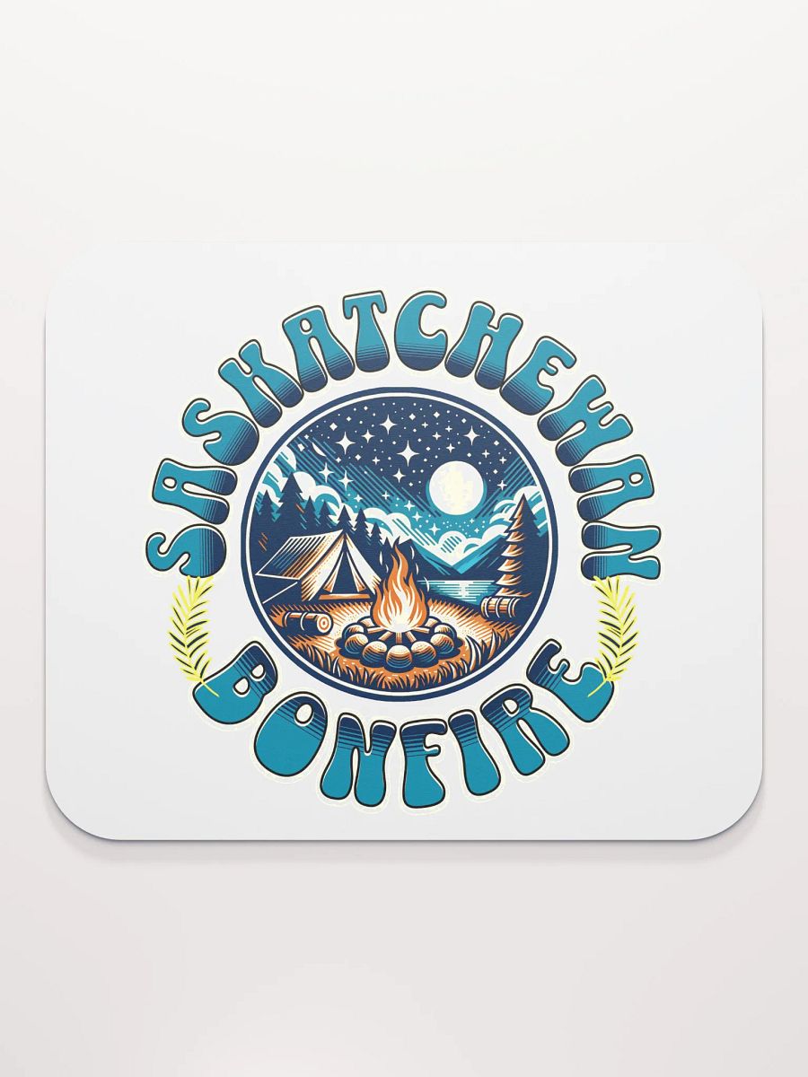 Saskatchewan Bonfire Mouse Pad product image (1)