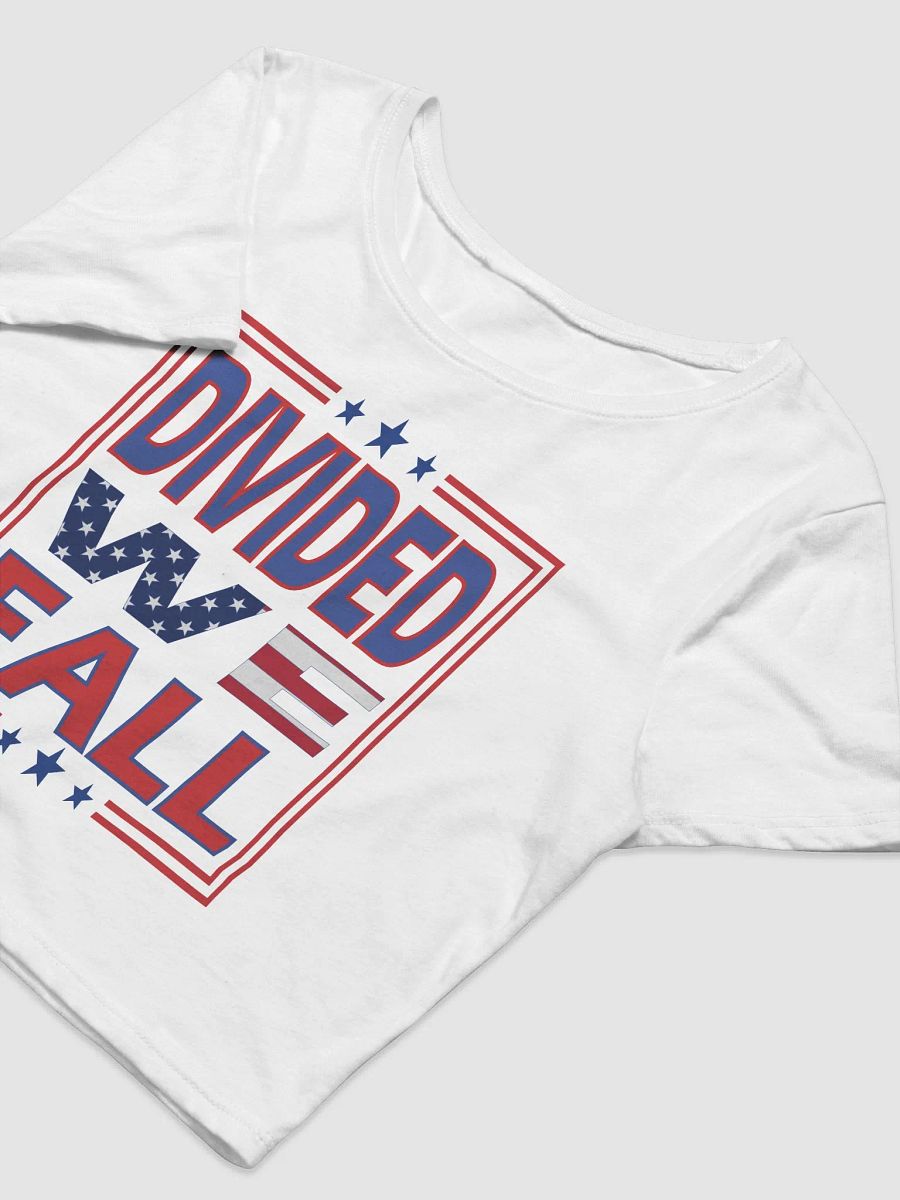 Divided We Fall - USA - Bella+Canvas Women's Crop Tee product image (3)