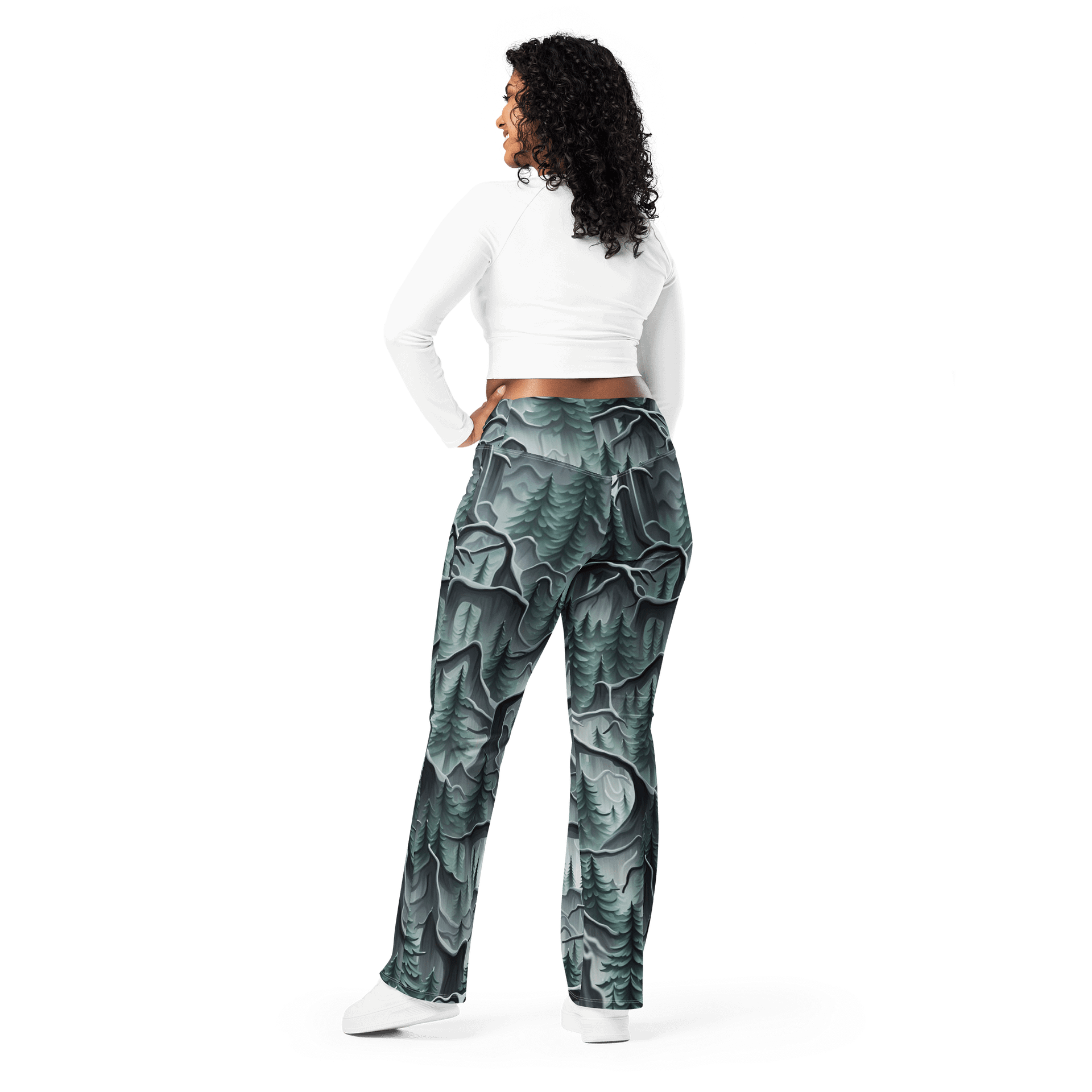 EcoChic Flare Leggings product image (1)