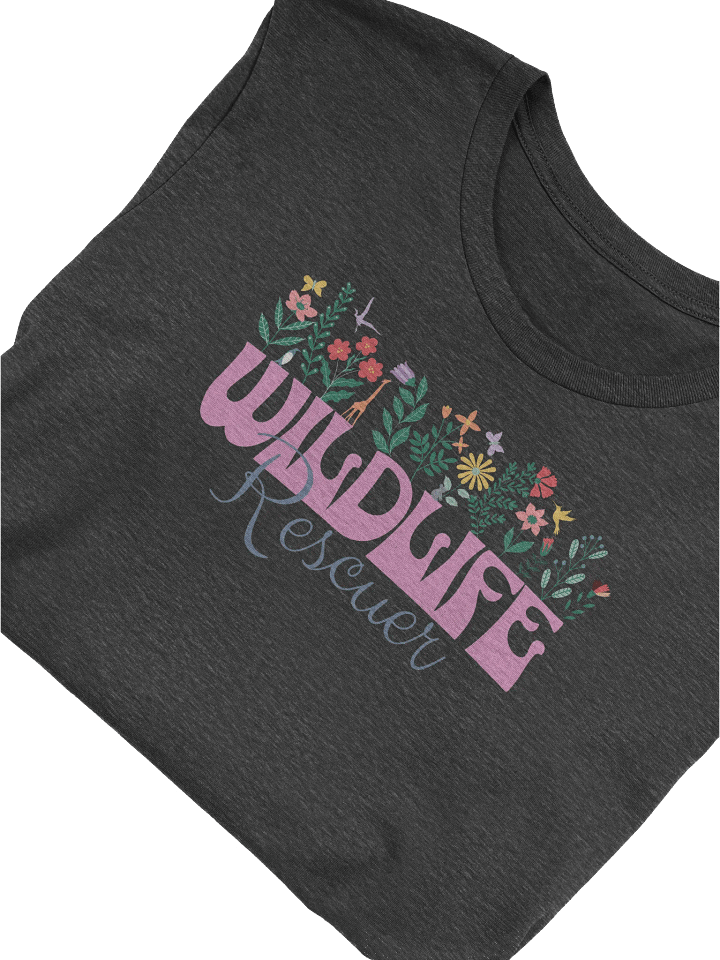 Wildlife Rescuer Tee, Wildlife Lover Gift, Animal Rescue T-shirt product image (2)