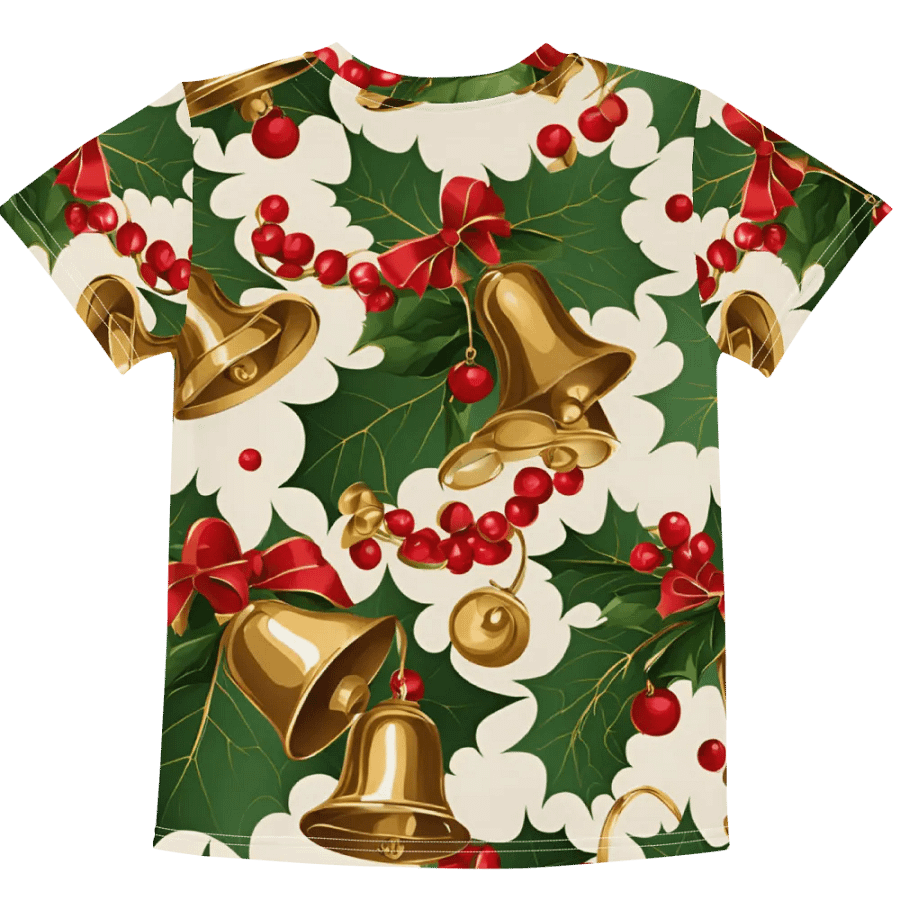Festive Bells and Berries Kids T-Shirt product image (6)