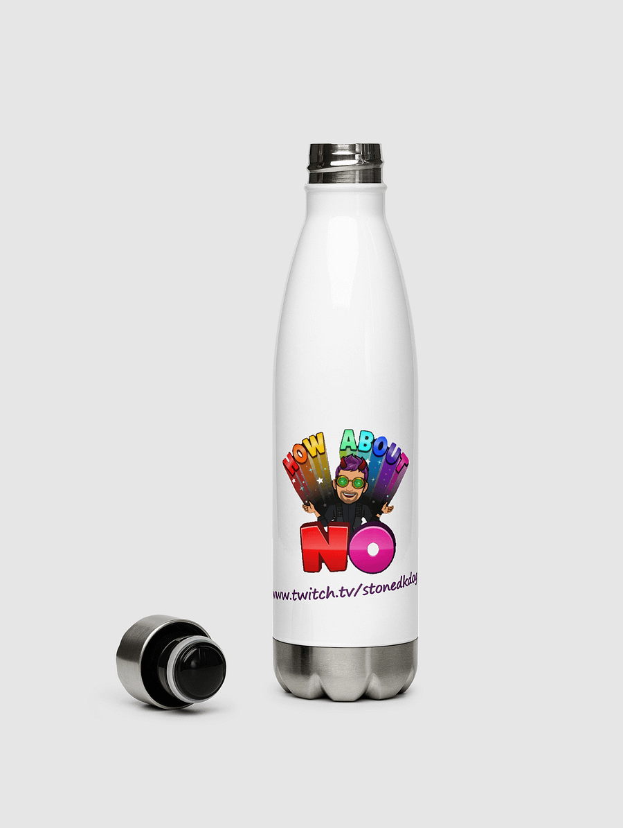 How About No Stainless Steel Water Bottle product image (2)