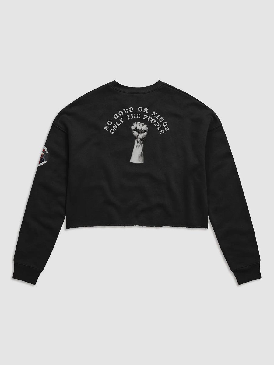 LIMITED - JUNE 2025 - FLAG DAY - NO KINGS - Crop Top Sweatshirt product image (2)