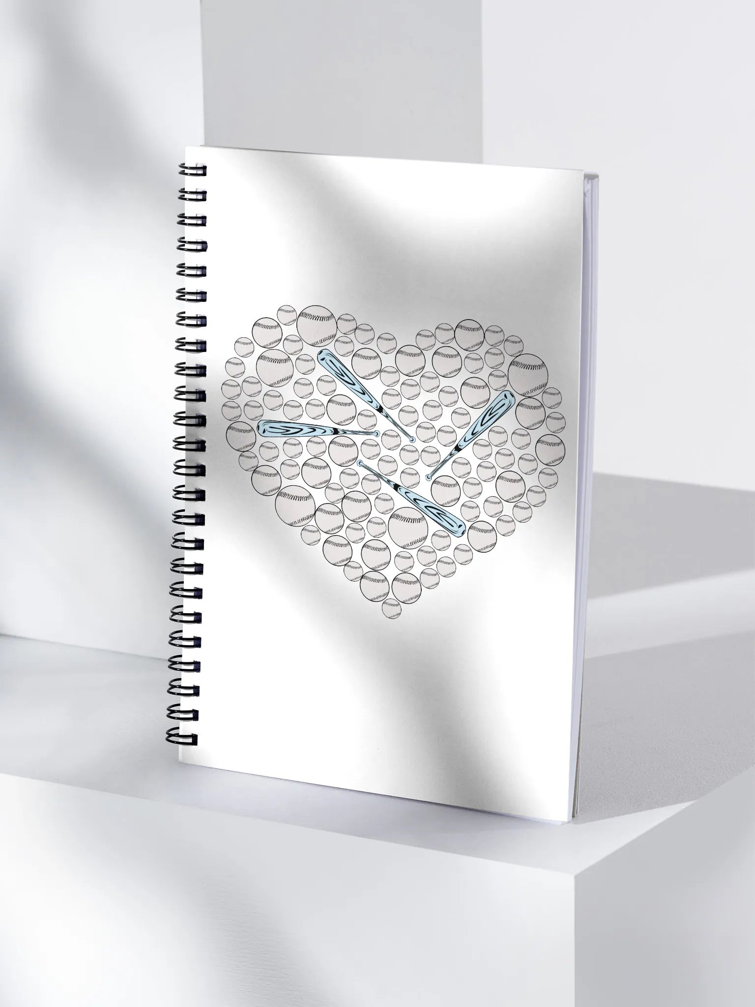 Pure Heart Baseball Dreams Spiral Notebook product image (3)