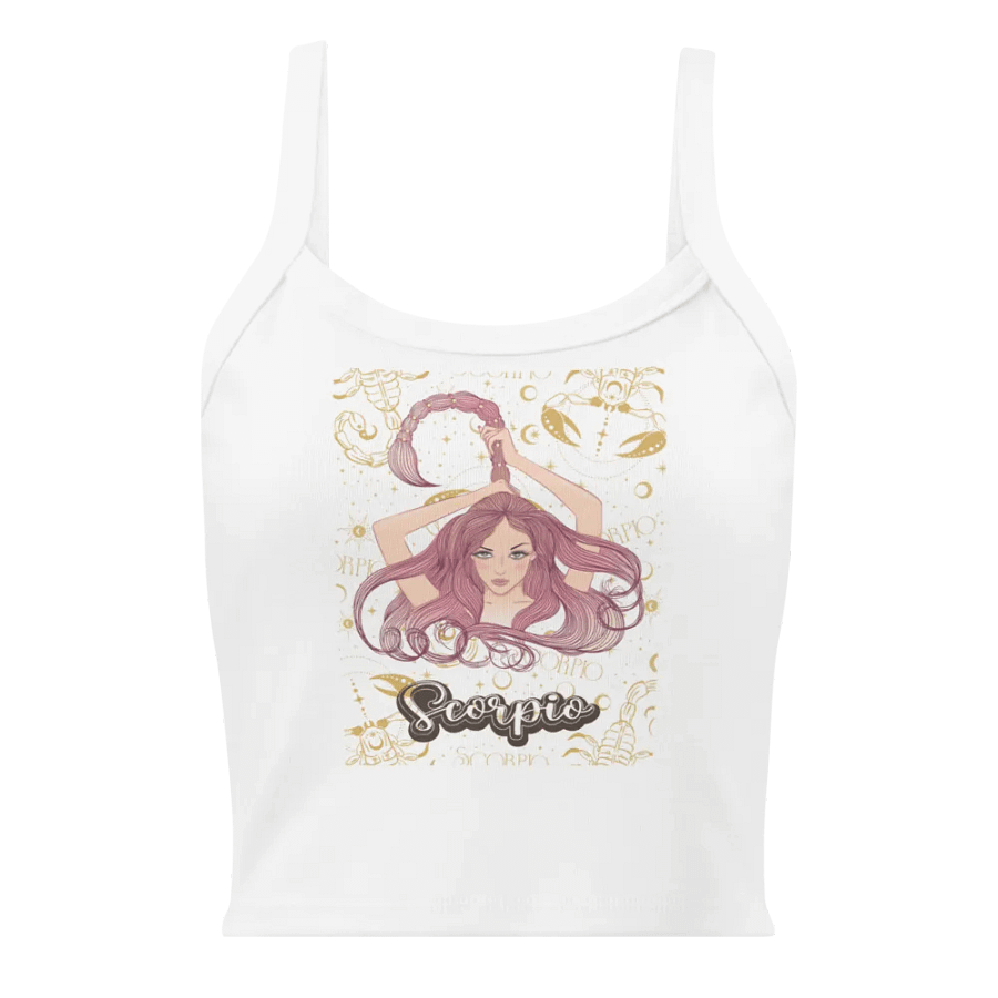 Scorpio Queen Ribbed Tank product image (9)