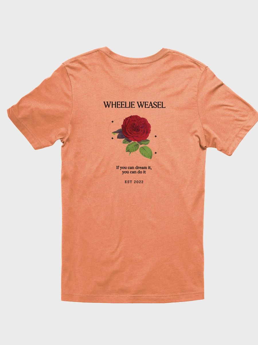 Red Rose Wheelie Weasel T-Shirt product image (2)