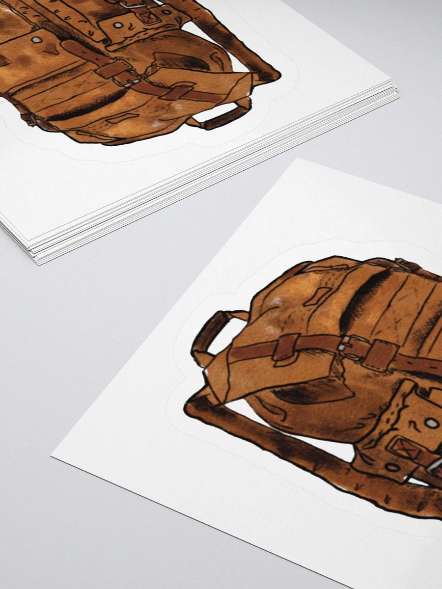 Vintage Adventure Backpack Sticker product image (4)