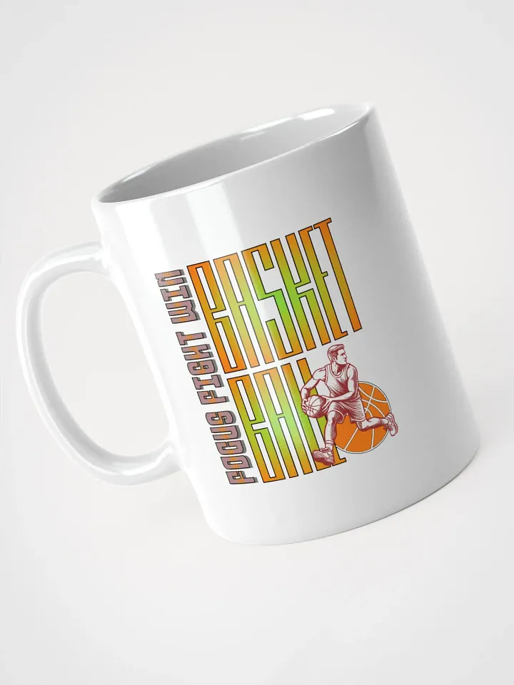 Focus Fight Win Basketball Mug product image (2)