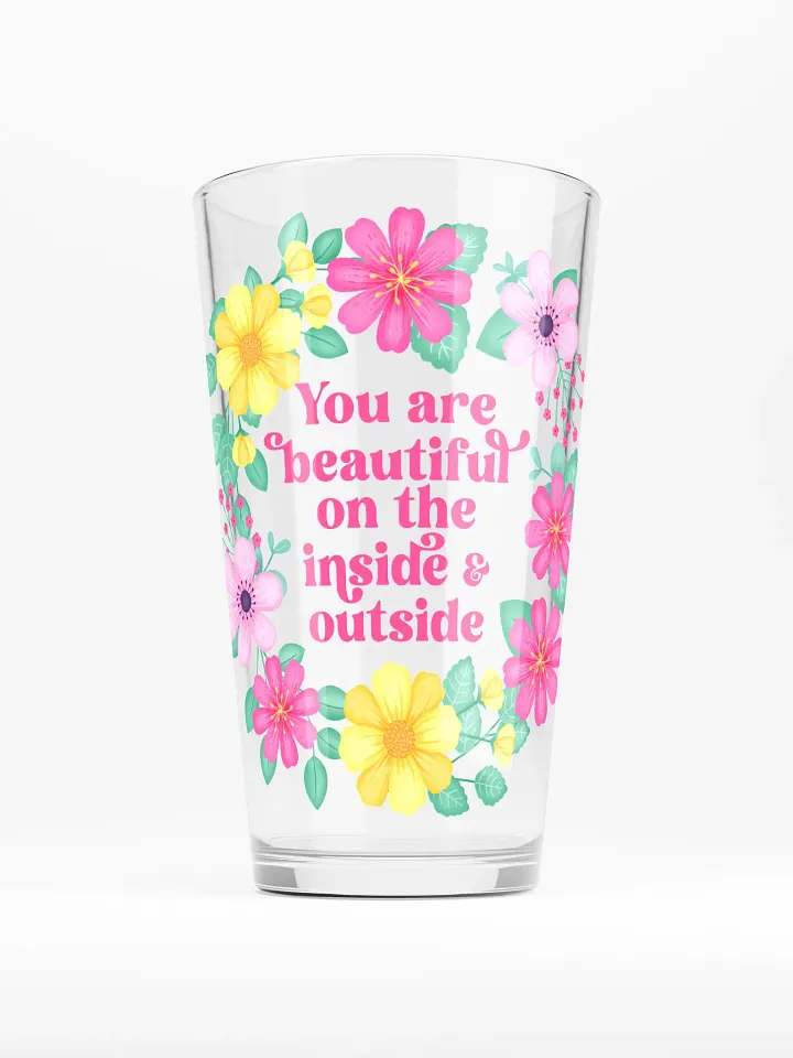 You are beautiful on the inside & outside - Motivational Tumbler product image (1)
