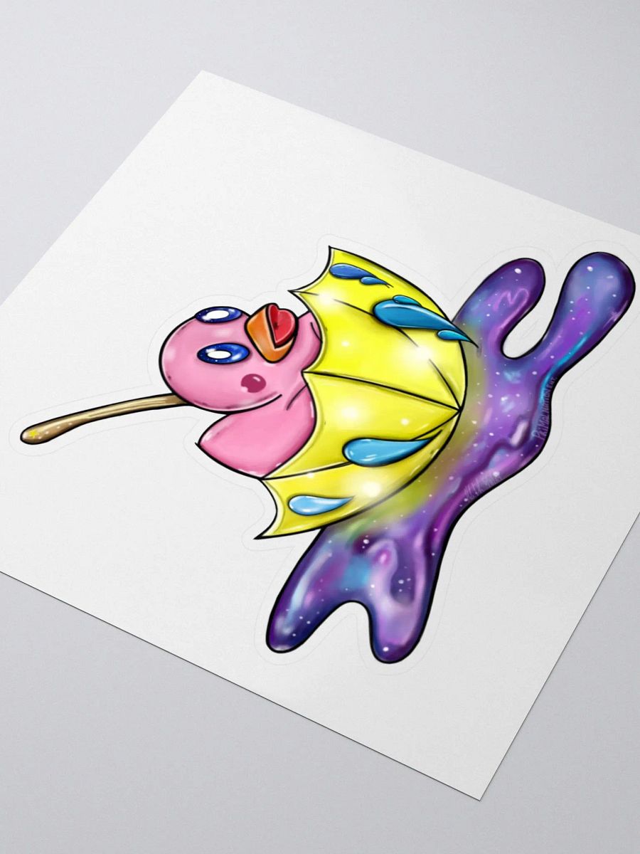 Dirby Duckus the Galactic Umbrella Warrior Sticker product image (3)