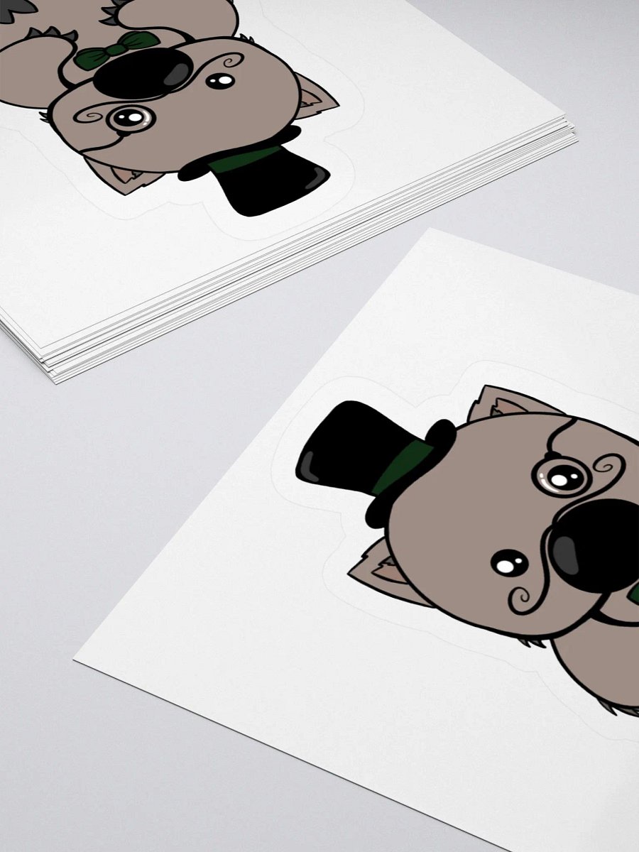 Gentlemanly Wombat Sticker product image (4)