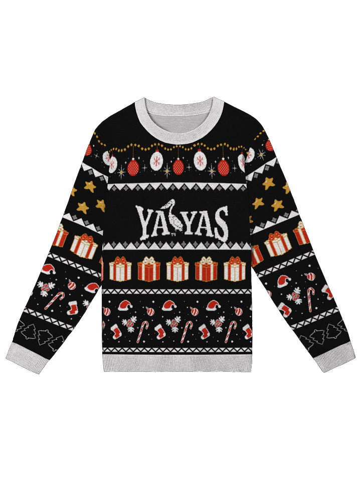 YA7YAS Christmas Sweater(Black) product image (1)