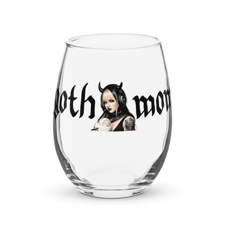 Gothmom wine glass product image (1)