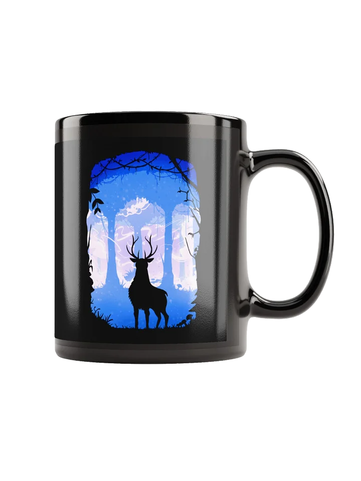 Black and Blue Deer Mug product image (2)
