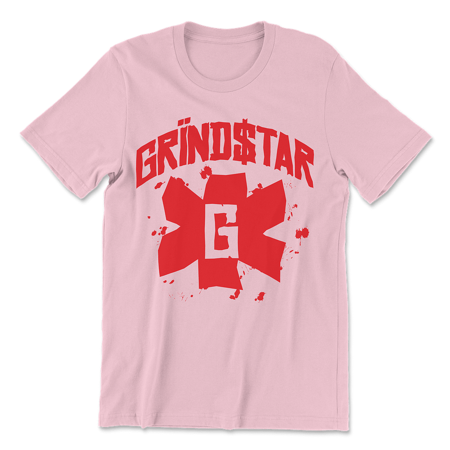 GRIND STAR RED EMBLEM TEE product image (5)