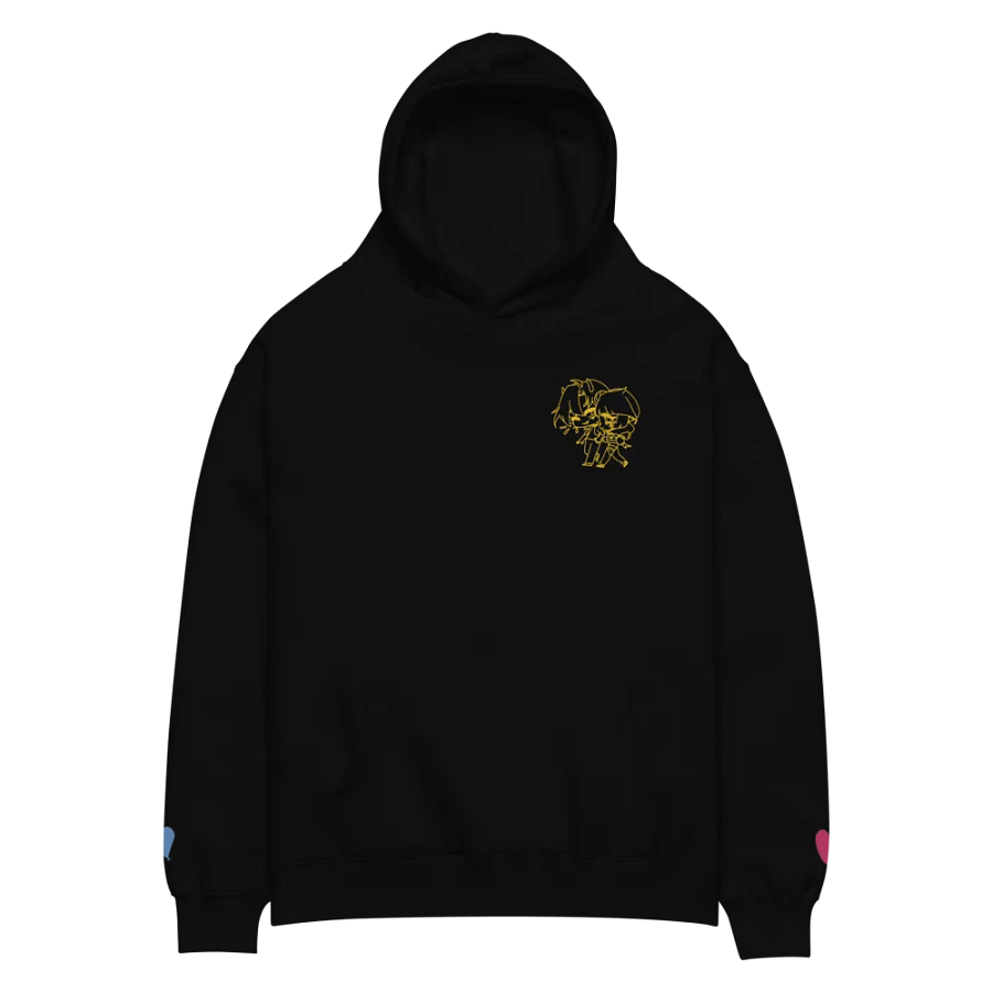 Embroidered Hoodie // Karte Chibi product image (4)
