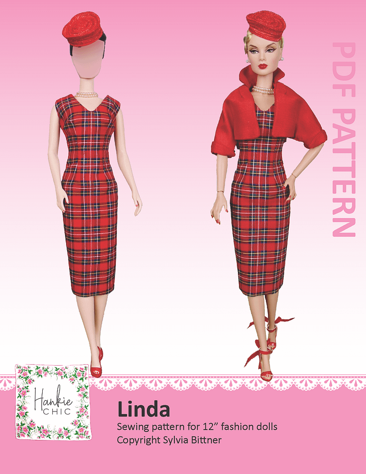 Linda sewing pattern for 12