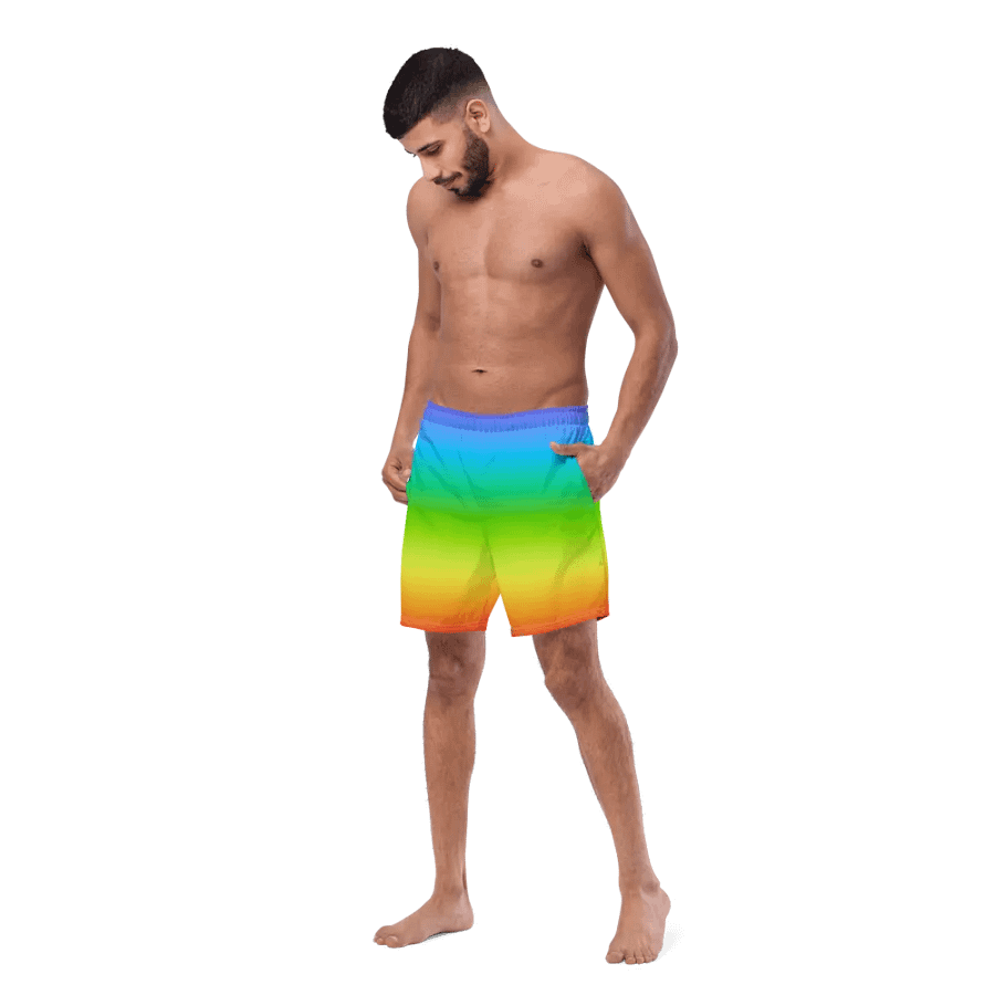 Rainbow Swim Trunks product image (6)