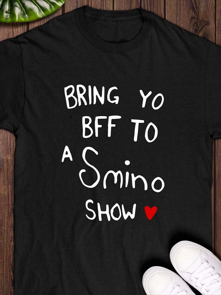 Bring Yo BFF To A Smino Show T-Shirt product image (1)
