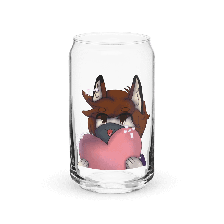 Heart emote can shaped glass product image (2)