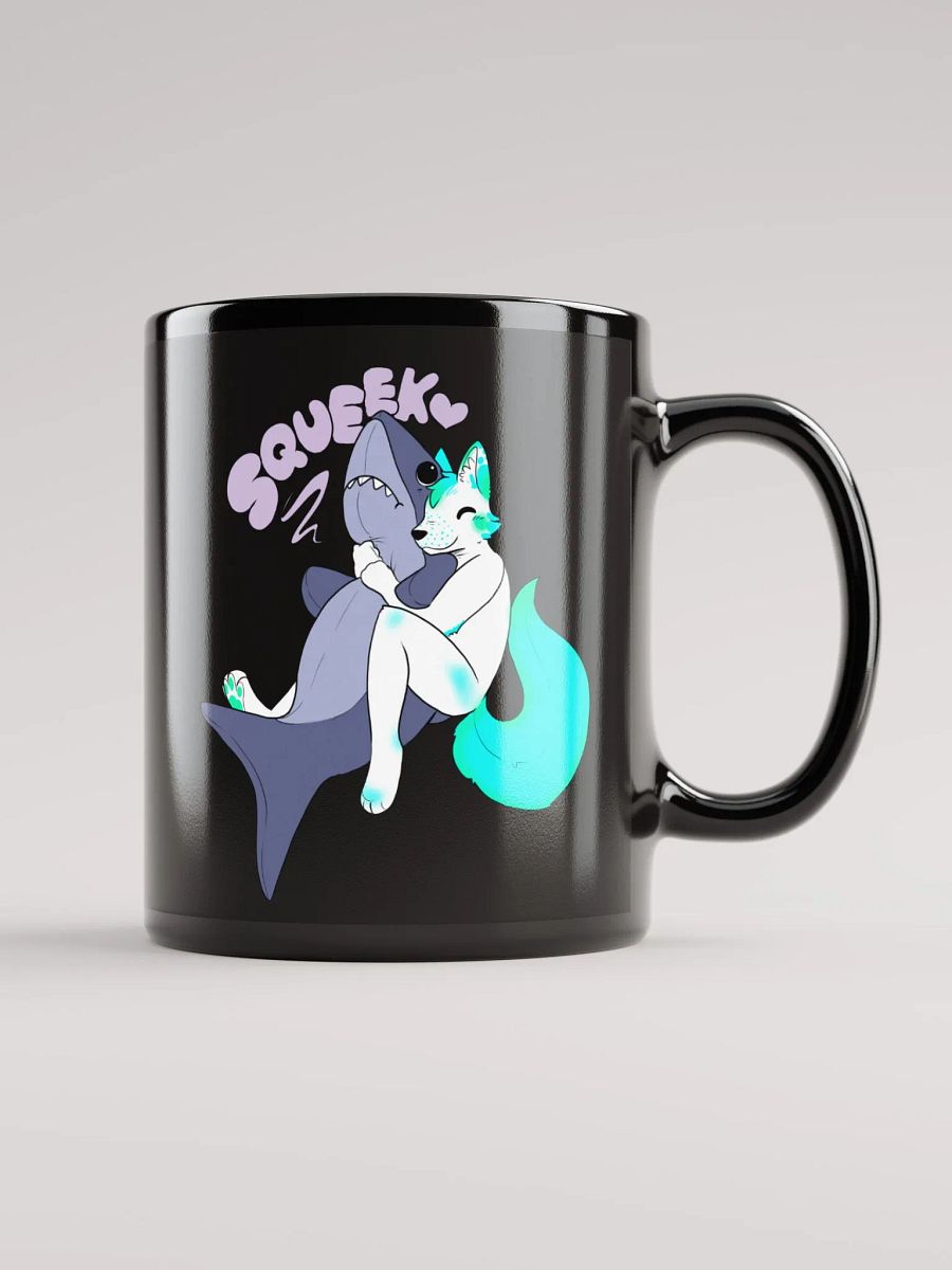 Fisk & Shark Black Glossy Mug product image (1)