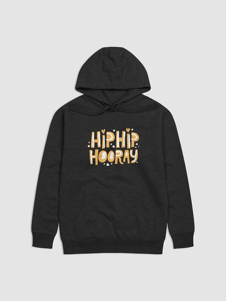 Hip Hip Hooray Hoodie - Black product image (1)