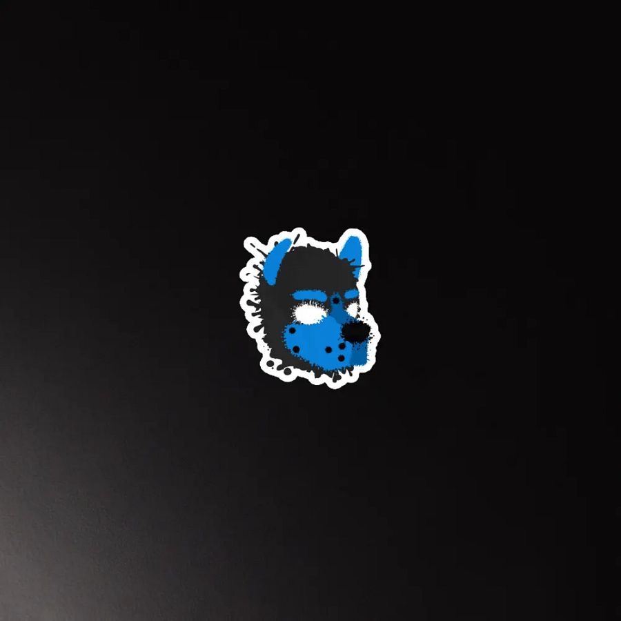 Pup Splatter Magnet - Blue product image (5)