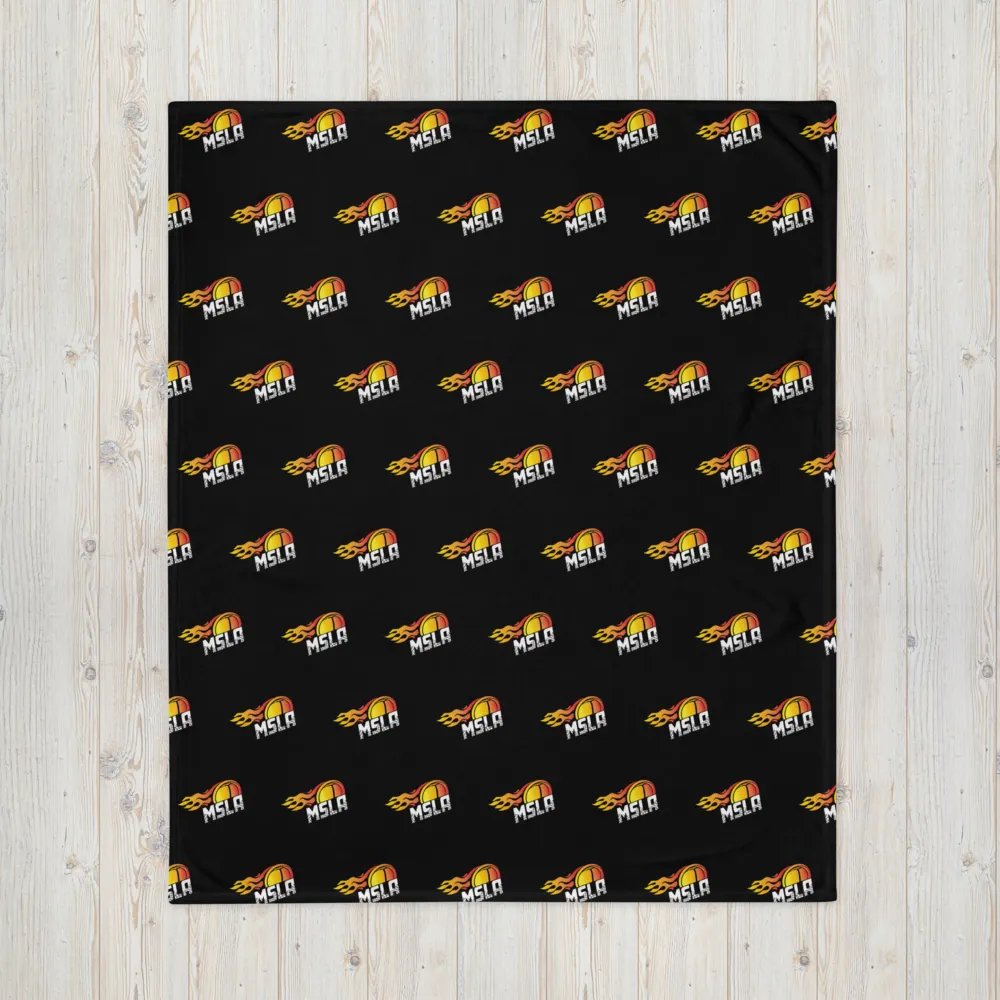 MSLA Logo Throw Blanket product image (5)