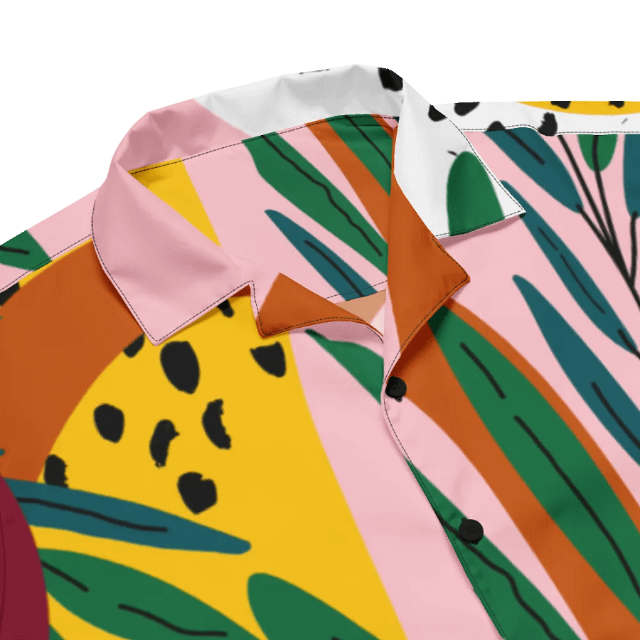 "BP3" Tropical Breeze Men's Hawaiian Shirt product image (5)