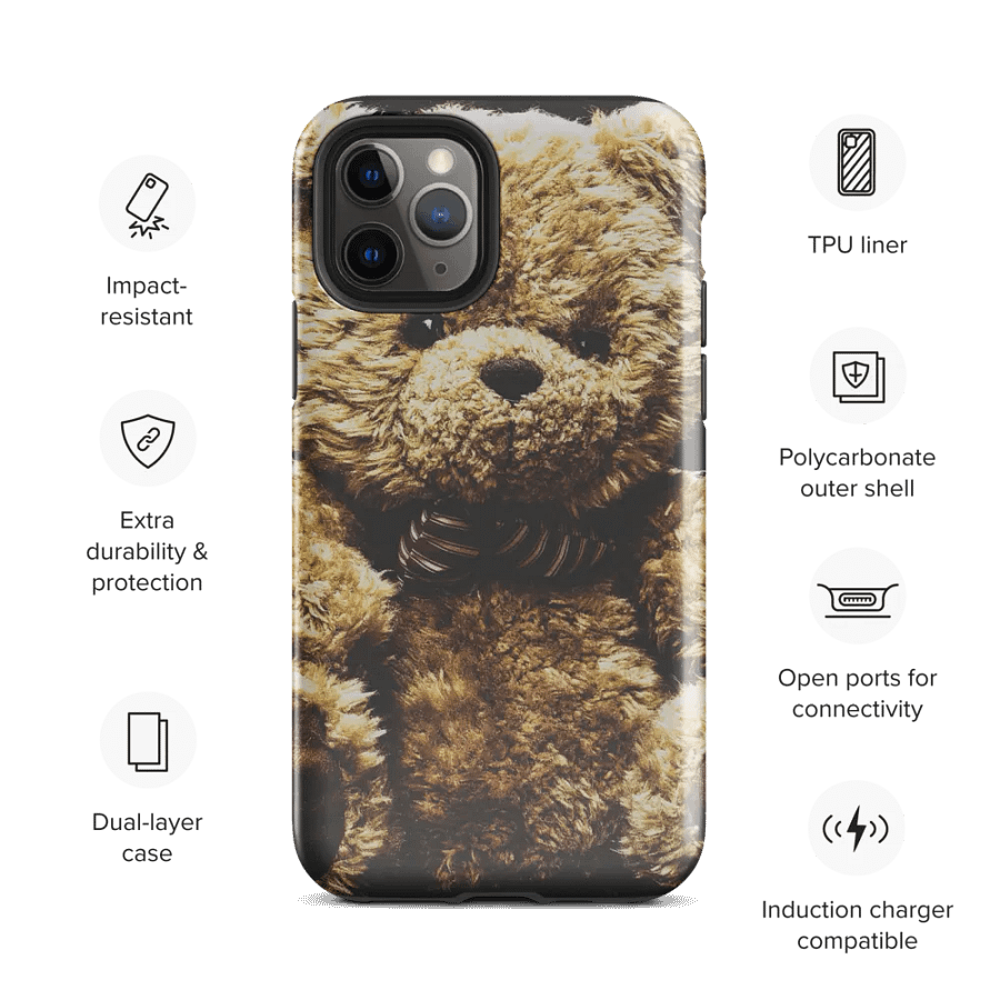 Adorable Teddy Bear Phone Case – Whimsical Protection for Your Device product image (28)