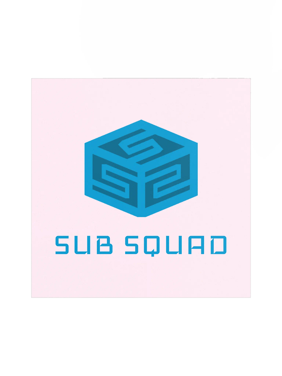Sub Squad Official Poster - Pale Pink product image (1)