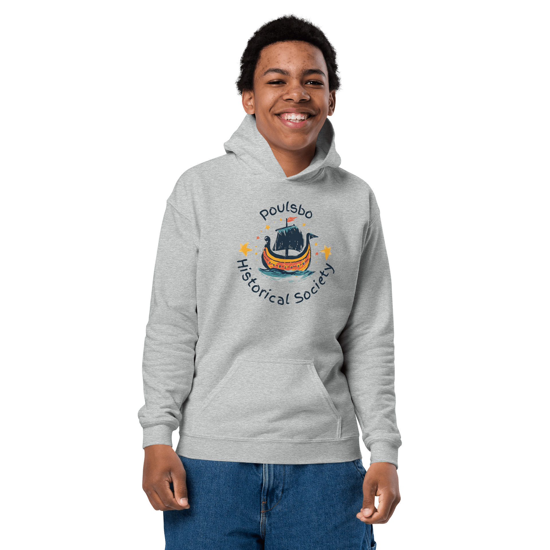 Viking Ship Adventure Youth Hoodie product image (22)