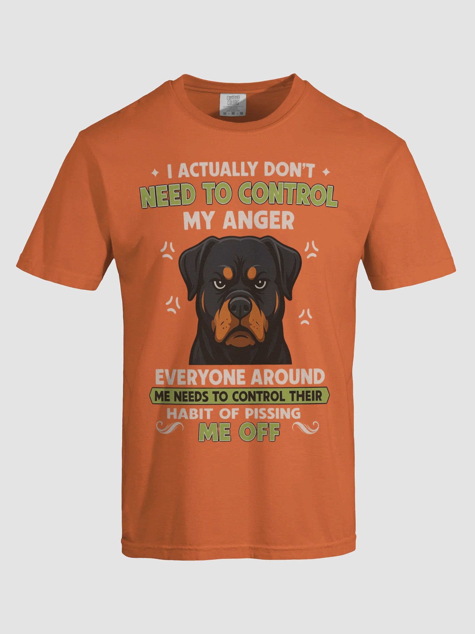 Rottweiler Anger Issues Tee product image (48)