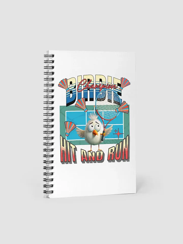 Birdie Champion Hit And Run Spiral Notebook product image (1)