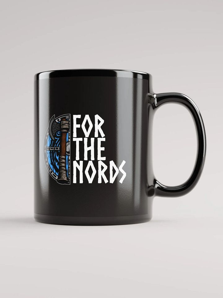 For the Nords Black Glossy Mug (White Font) product image (1)