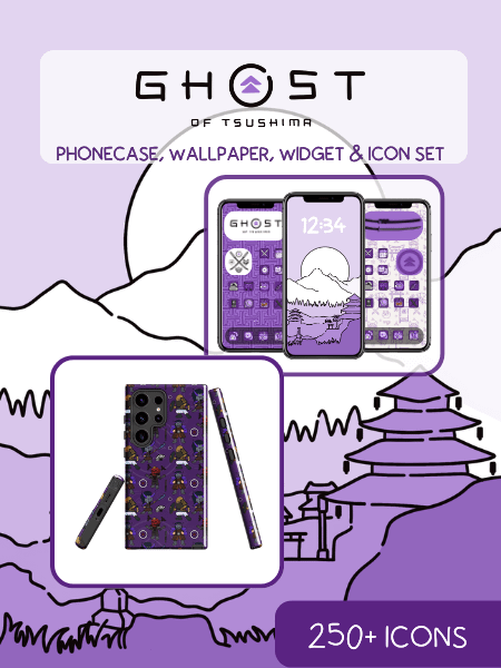 Ghost of Tsushima Purple ONI Samsung Toughcase & Theme Bundle product image (1)