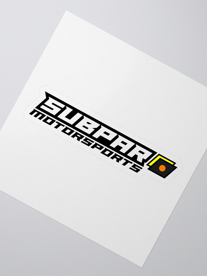 The Subpar Motorsports Sticker product image (2)