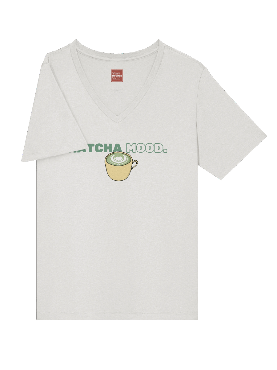 Matcha Mood V-Neck T-Shirt product image (5)