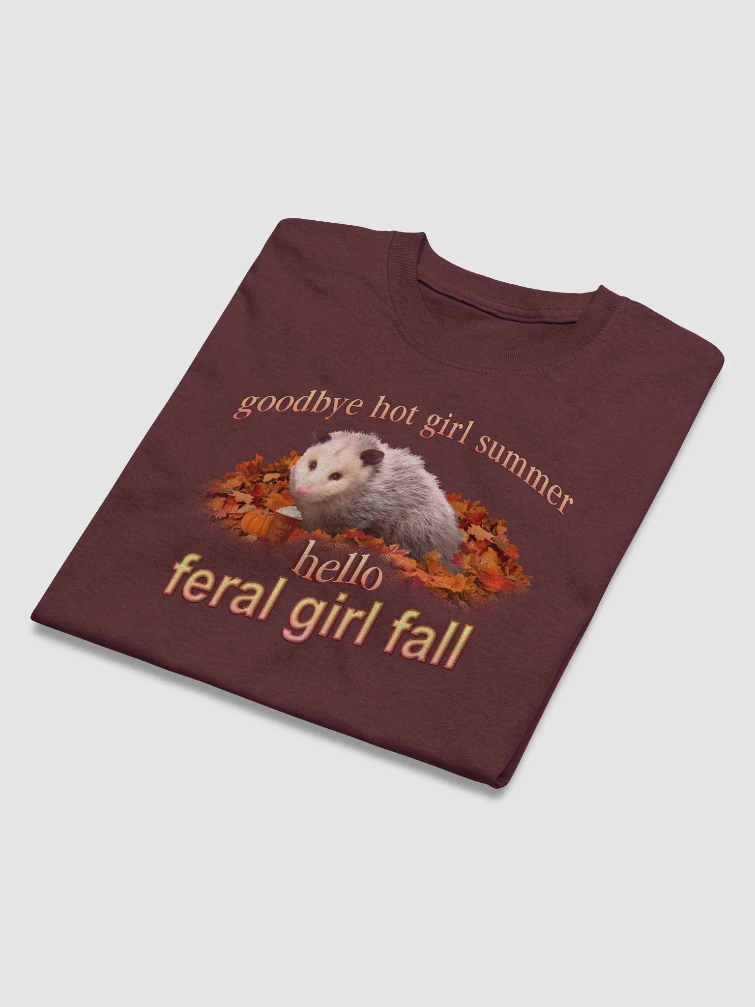 Feral Girl Fall T-shirt product image (4)