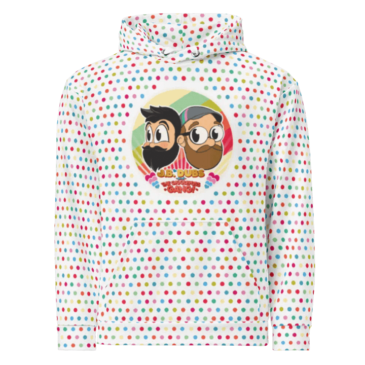 J + T Rainbow Polka Dot - Hoodie product image (1)