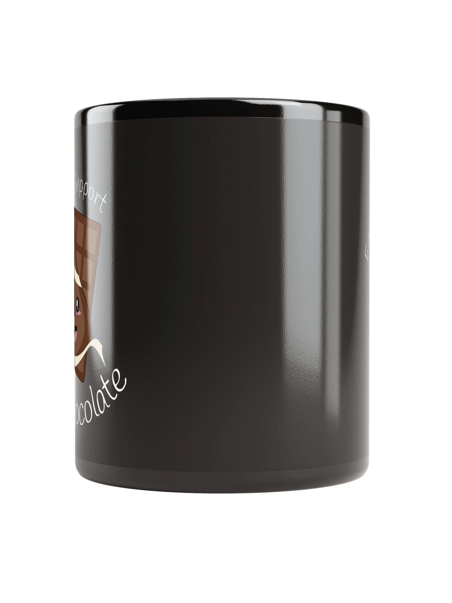 Emotional Support Chocolate Mug - Black product image (10)