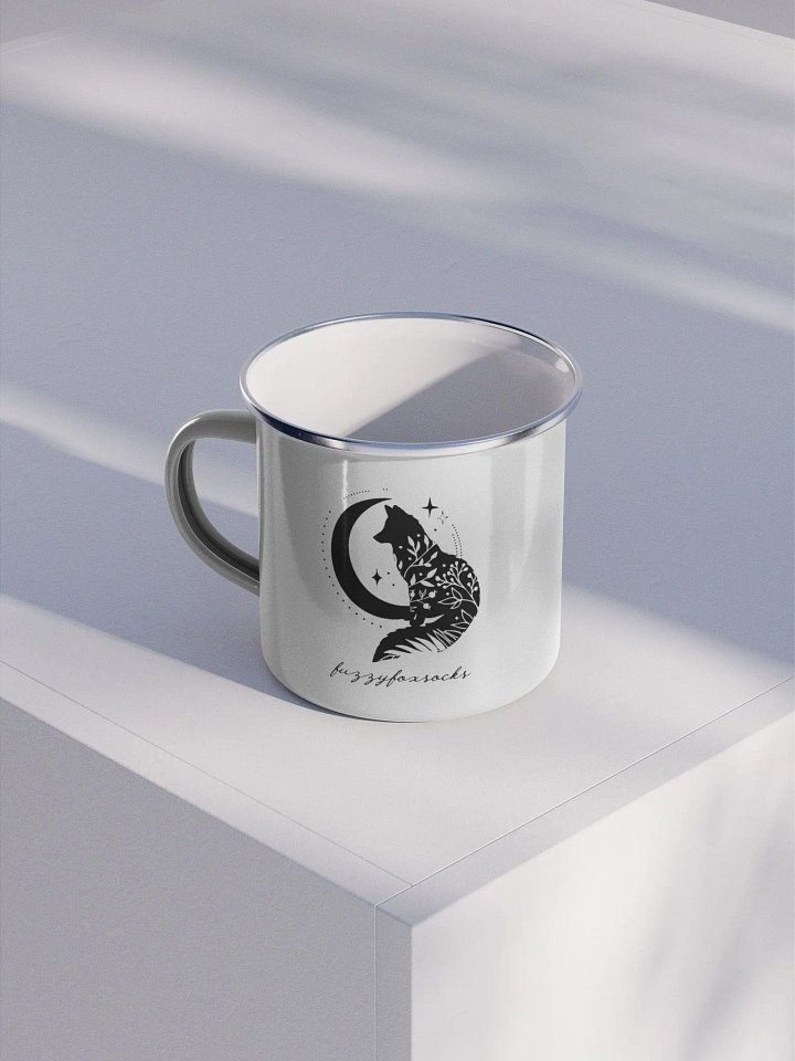 moon fox V1 - enamel mug product image (1)