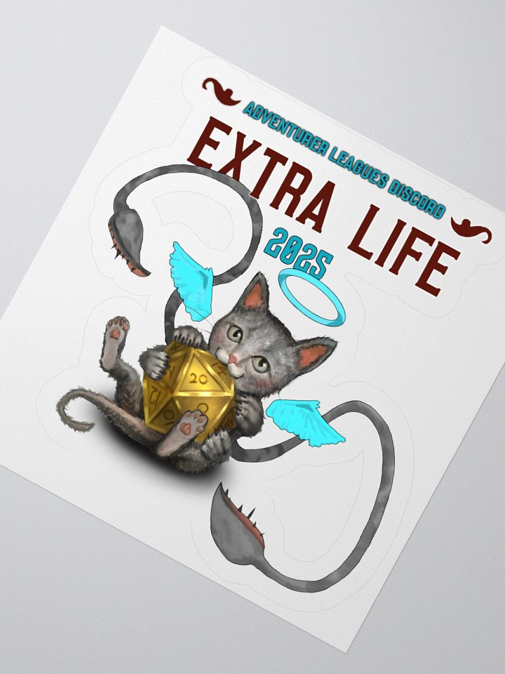 TAL Extra Life Design 2025 - "Displacer Baebeh" Sticker product image (2)