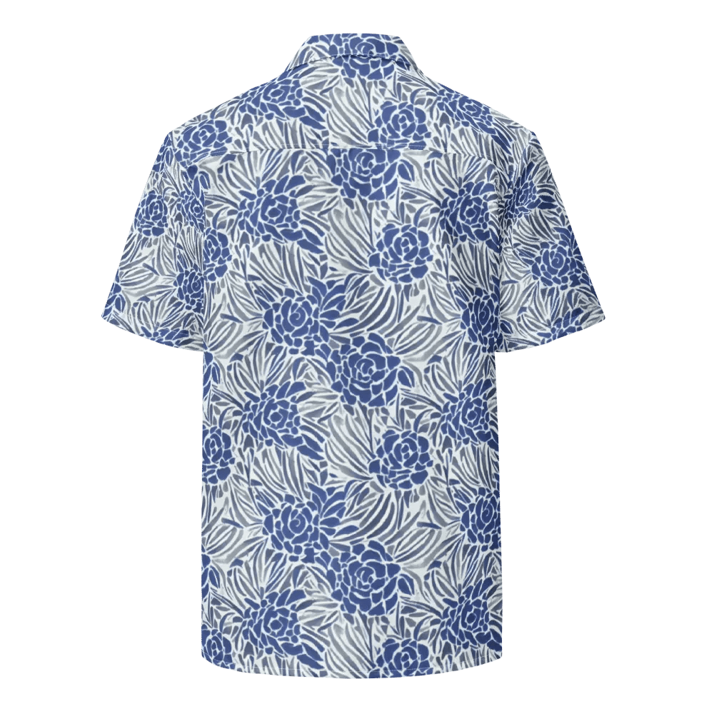 Blue Roses Hawaiian Shirt product image (2)