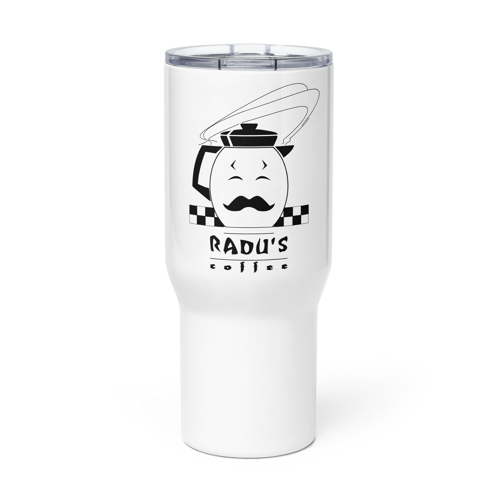 Radu's Coffee | Travel Mug with a Handle by Allcolor product image (1)
