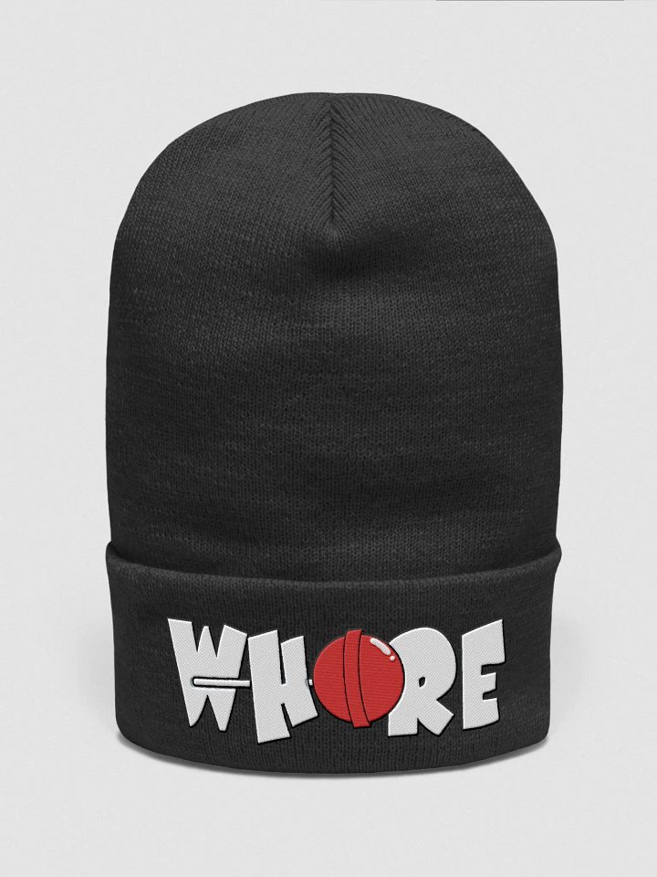WHxRE RED POP BEANIE product image (1)